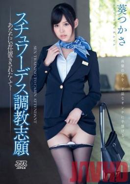 DV-1583 Studio Alice JAPAN Stewardess Breaking In Wish Tsukasa Aoi