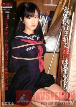 NKD-134 Studio Nakajima Kogyo - A Barely Legal Girl Is Trained By A Pervert And Given Corporal Punishment 2 Ai Wakana